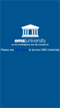 Mobile Screenshot of emsuniversity.net